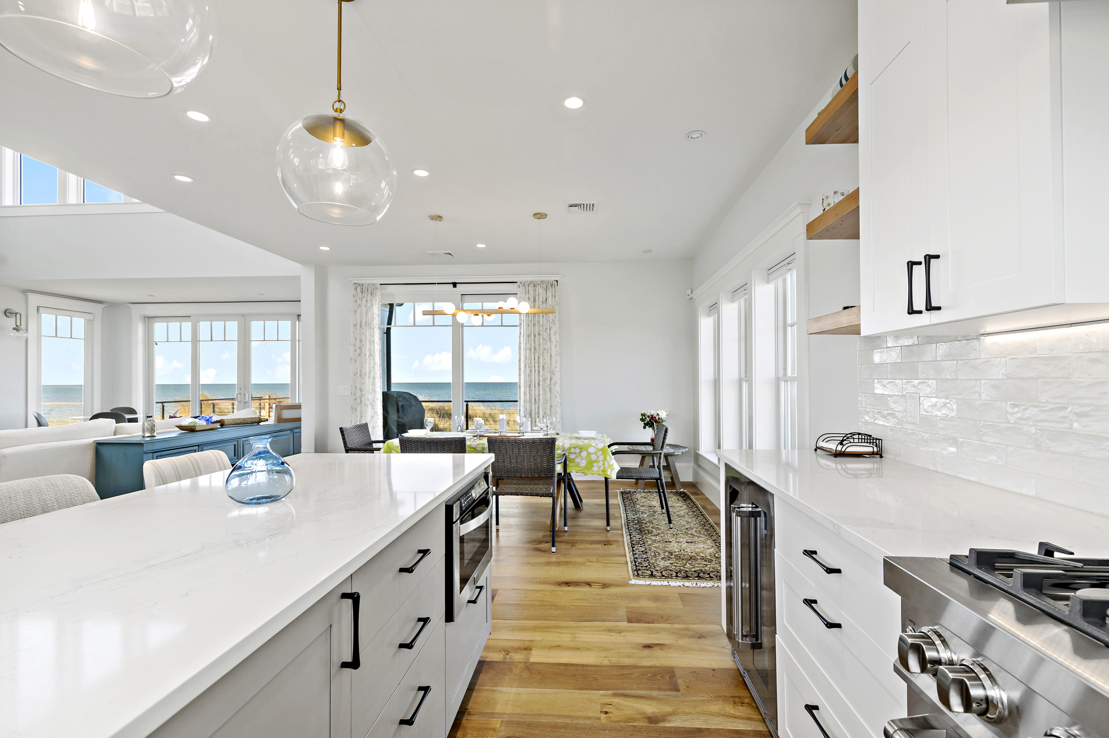 Cape Cod Luxury Vacation Rental Waterfront with Newly Renovated Kitchen and Water views